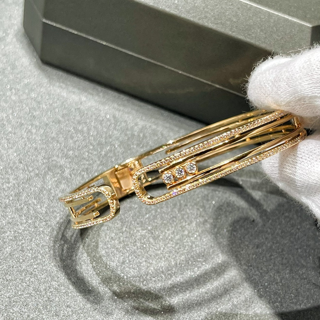 [Twinkle ]MOVE 10TH PAVED DIAMOND BRACELET