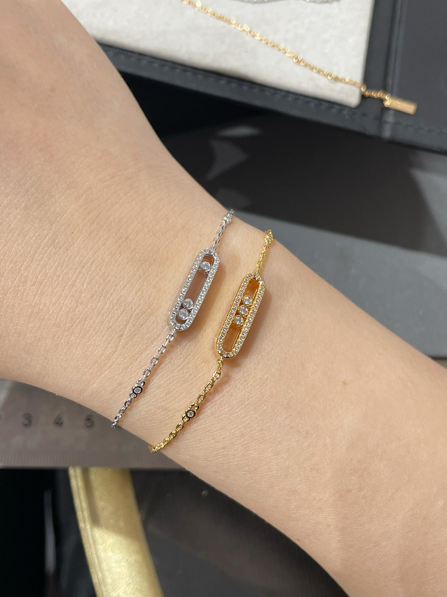 [Twinkle ]BABY MOVE DIAMOND BRACELET