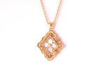 [Twinkle] B.C.L ENAMEL ROTATING SINGLE-DIAMOND NECKLACE£¨Various colors£©