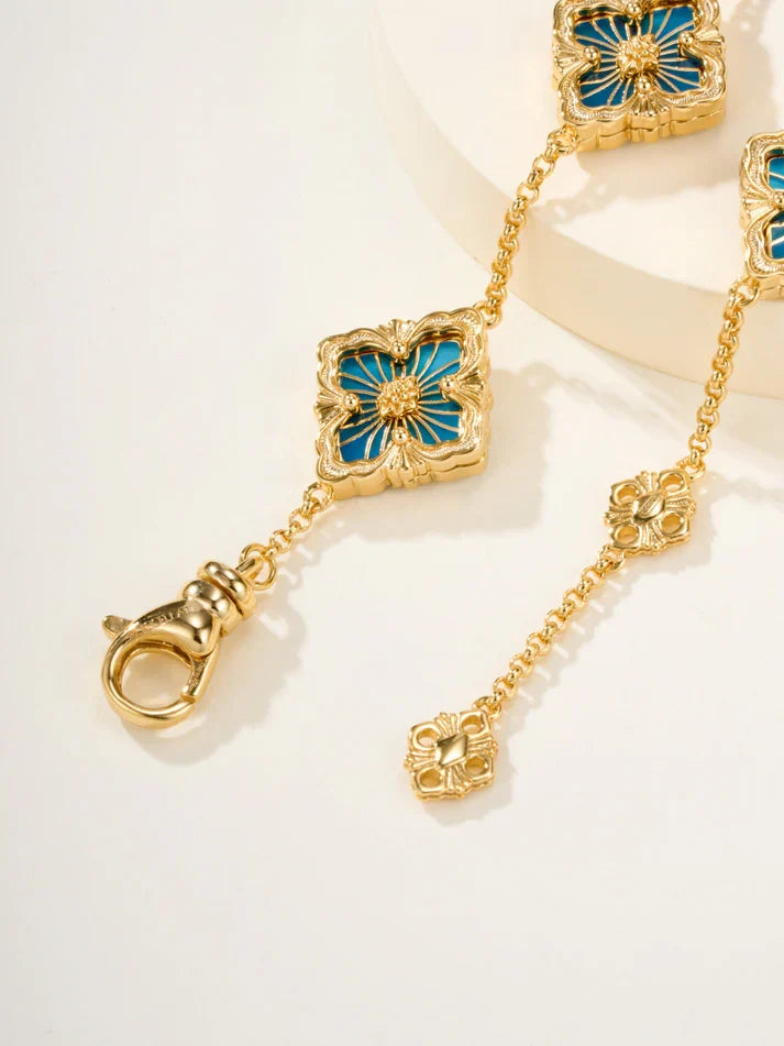 [Twinkle]B.C.L ENAMELED Five-Flower Bracelet£¨Various Colors)