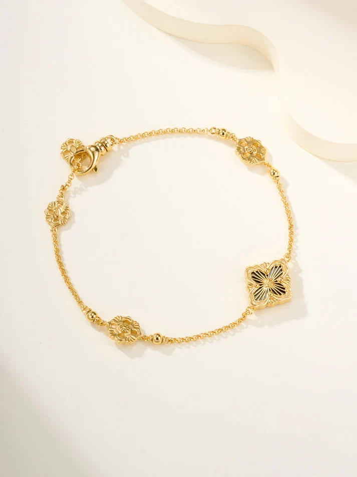 [Twinkle]B.C.L ENAMELED One-Flower Bracelet£¨Various Colors)