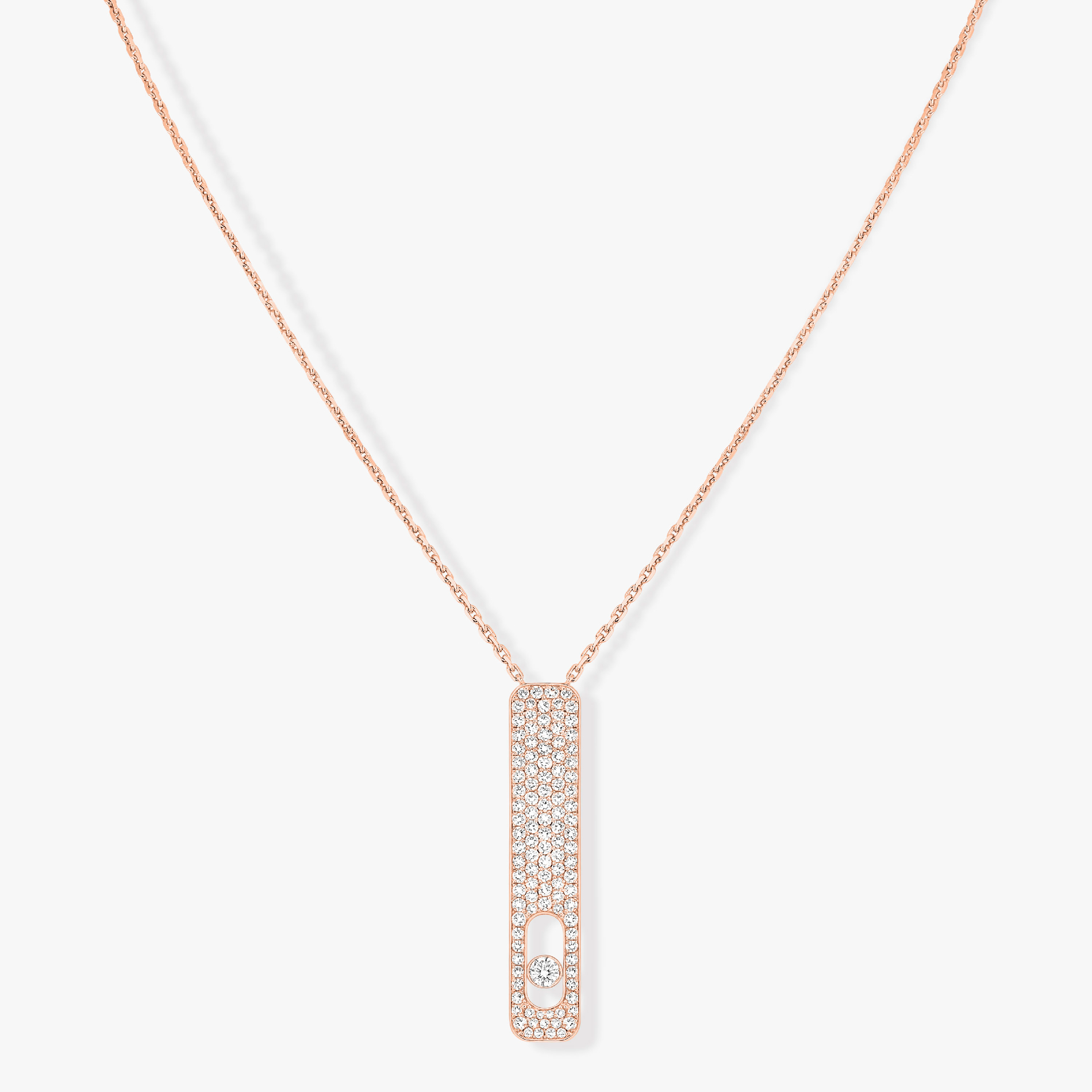 [Twinkle ]MY FIRST DIAMOND PAVED NECKLACE