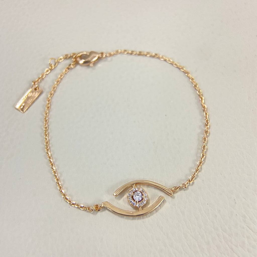 [Twinkle ]Twinkle Eye Pave-Set Diamond Bracelet