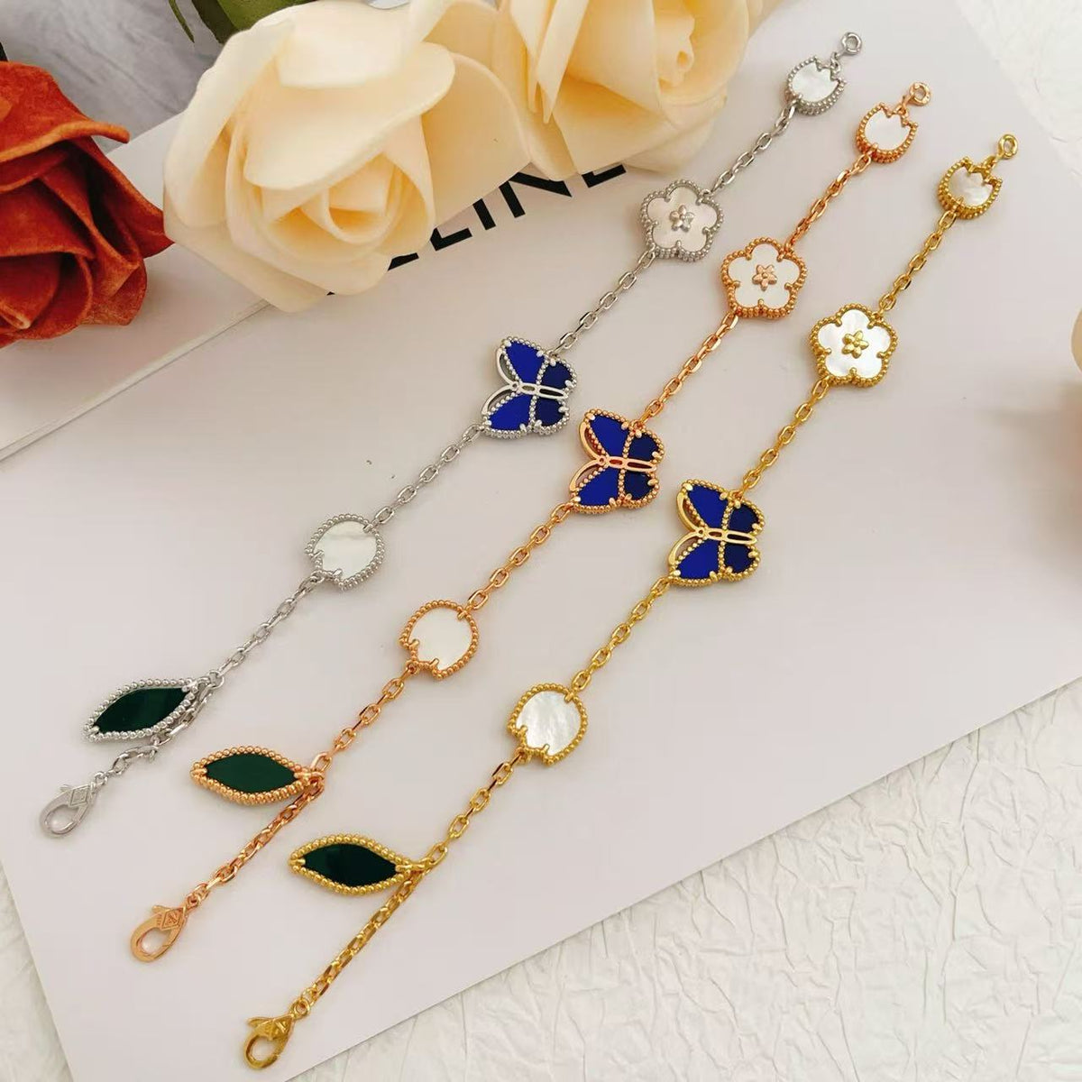 [Twinkle ] 2026 NEW SPRING LUCKY 5 MOTIF BRACELET