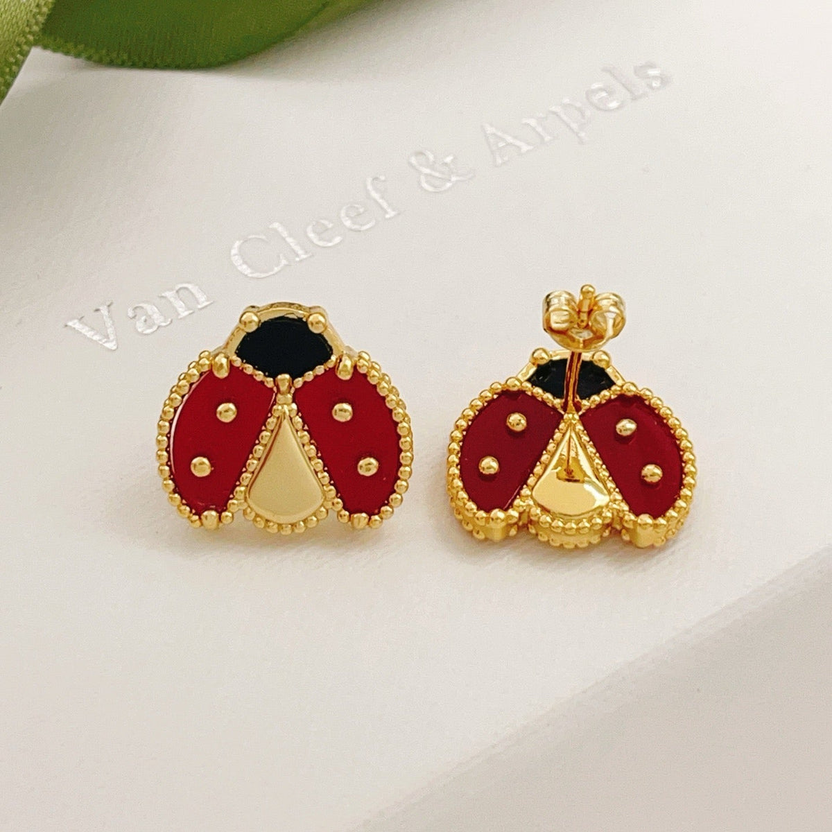 Twinkle LUCKY LADYBUG EARRINGS