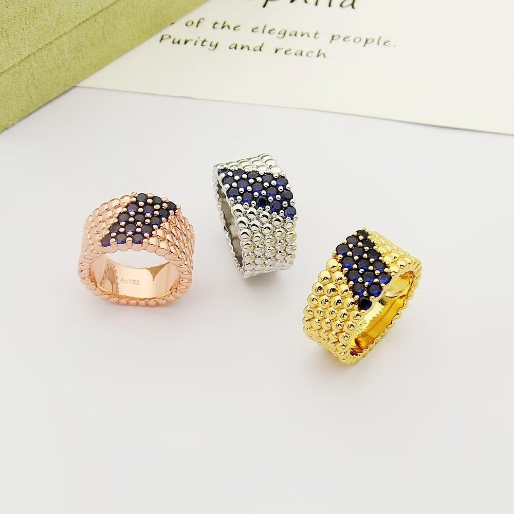 [Twinkle ]  PERLEE DIAMOND RING ,5-ROW DIAMOND-SET DESIGN