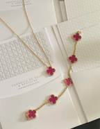 [Twinkle Jewelry ] 26 NEW PINK BUBBLE ENAMEL SET