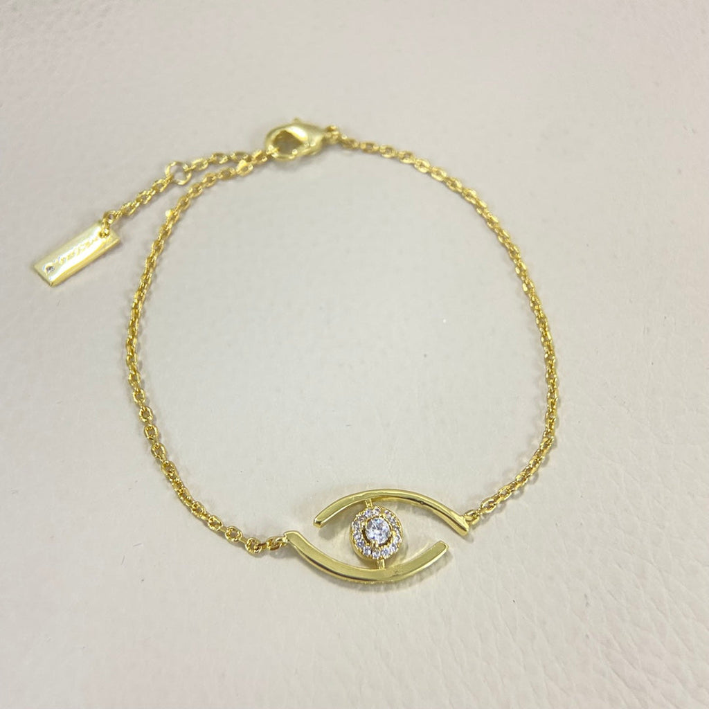 [Twinkle ]Twinkle Eye Pave-Set Diamond Bracelet