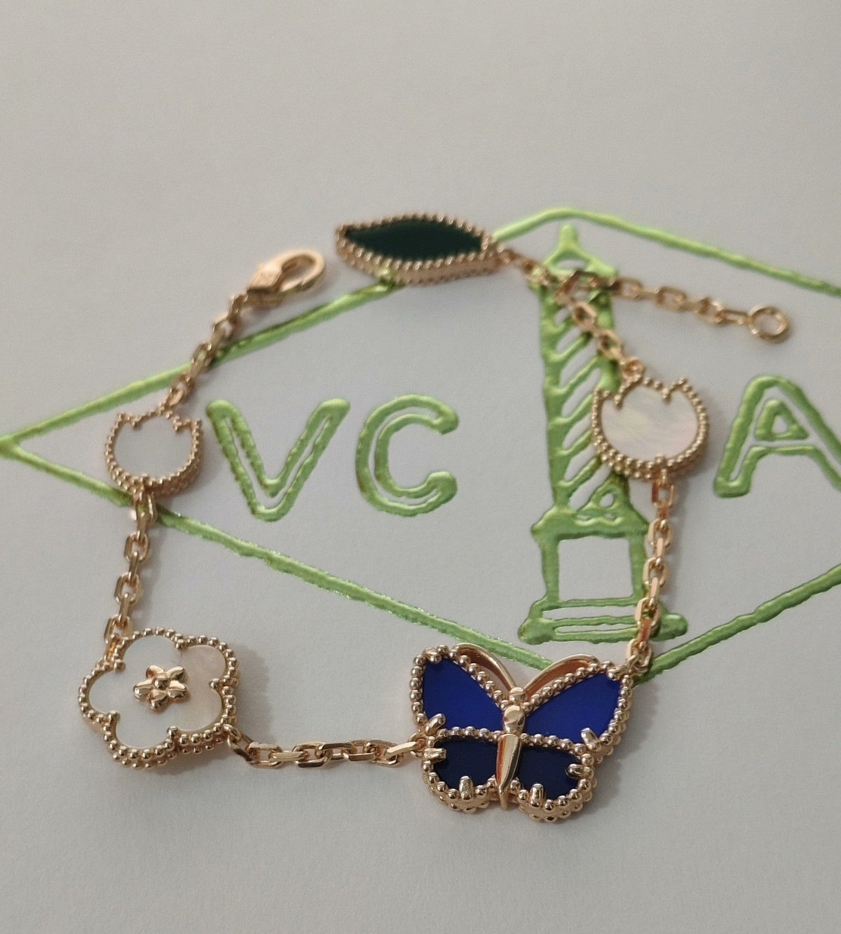 [Twinkle ] 2026 NEW SPRING LUCKY 5 MOTIF BRACELET