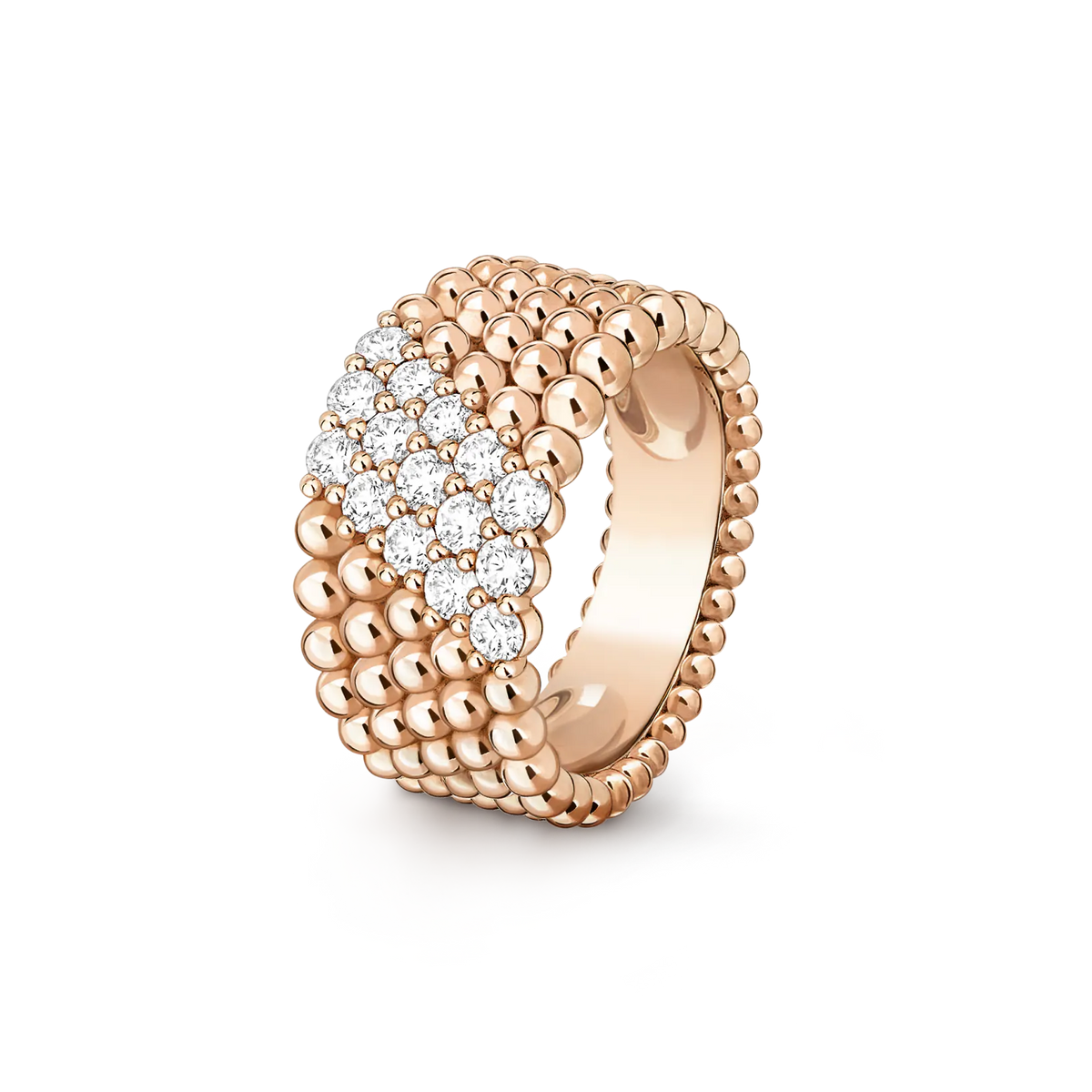 [Twinkle ]  PERLEE DIAMOND RING ,5-ROW DIAMOND-SET DESIGN