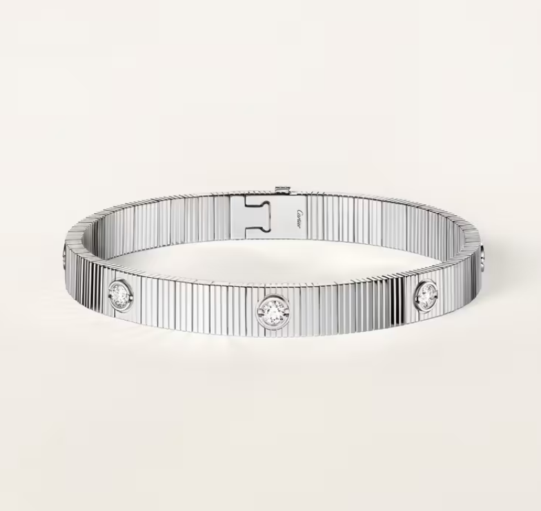 2026 Demo NEW 7 MM 7-DIAMOND HEART-SHAPED BRACELET