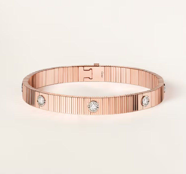 2026 Demo NEW 7 MM 7-DIAMOND HEART-SHAPED BRACELET