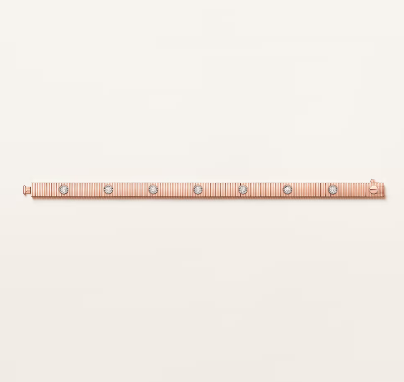 2026 Demo NEW 7 MM 7-DIAMOND HEART-SHAPED BRACELET