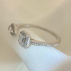 [Twinkle ]MY TWIN TOI & MOI SILVER DIAMOND RING