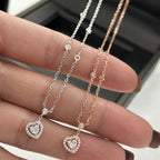 [Twinkle ]JOY HEART DIAMOND NECKLACE