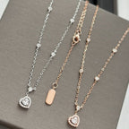 [Twinkle ]JOY HEART DIAMOND NECKLACE