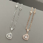 [Twinkle ]JOY HEART DIAMOND NECKLACE