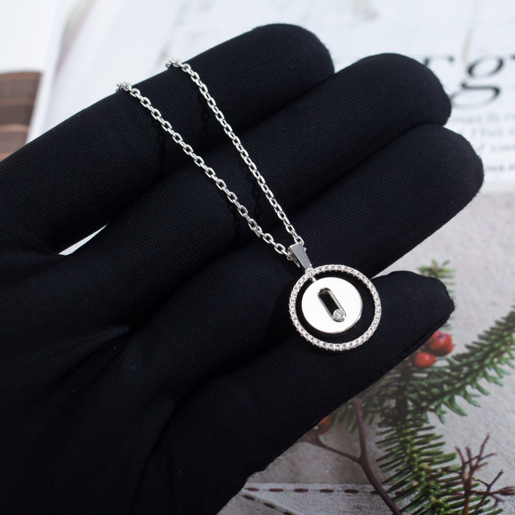 [Twinkle ]Twinkle MOVE PM NECKLACE SILVER DIAMOND