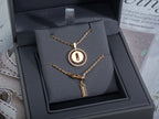 [Twinkle ]Twinkle MOVE PM NECKLACE PINK GOLD DIAMOND