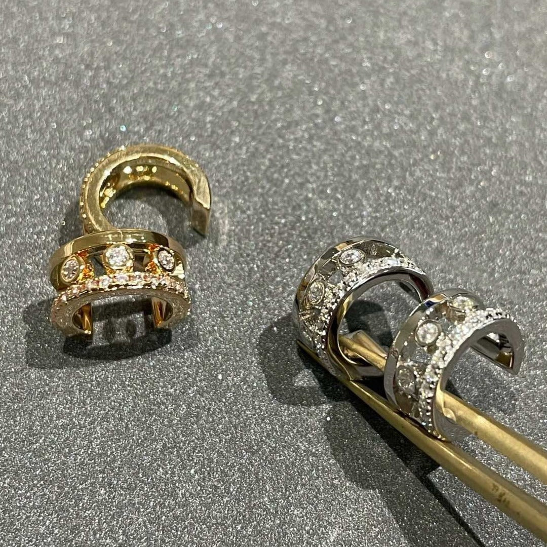 [Twinkle ]MOVE ROMANE EARRINGS DIAMOND