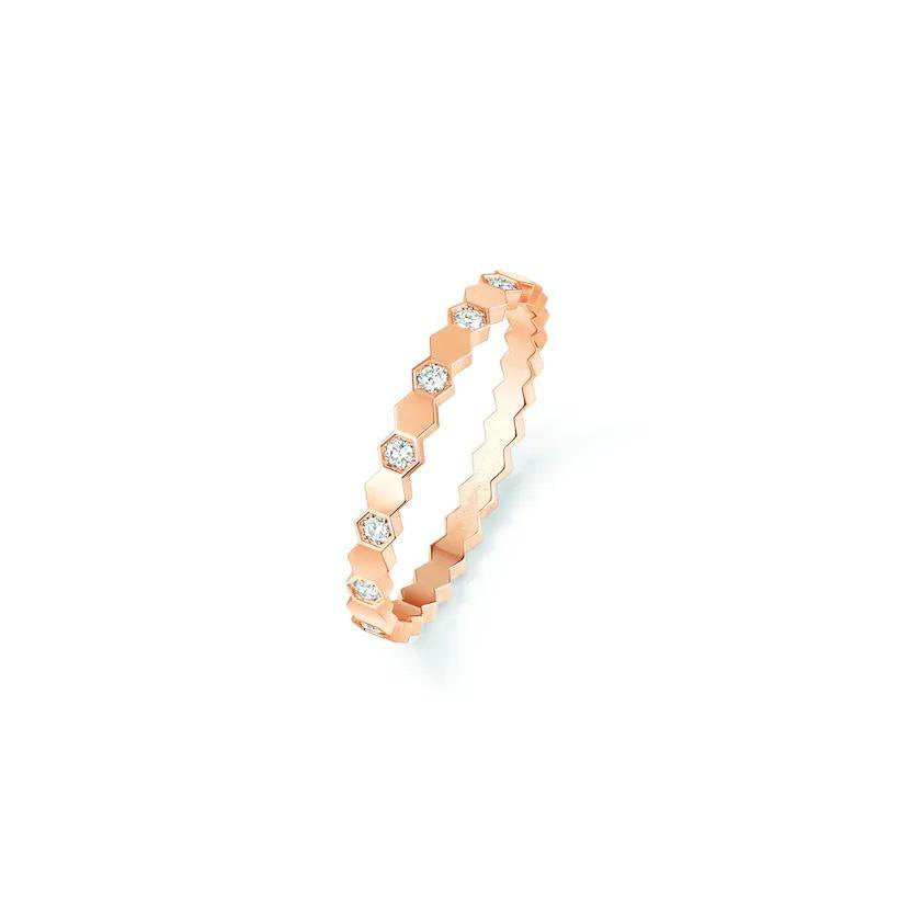 ¡®Twinkle jewelry¡¯BEE LOVE RING PINK GOLD DIAMOND