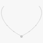 [Twinkle ]Diamond Necklace 0,20ct Brilliant Shape Joy