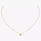 [Twinkle ]Diamond Necklace 0,20ct Brilliant Shape Joy