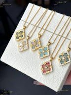 [Twinkle] B.C.L SMALL SIZE ENAMEL NECKLACE£¨Various colors)