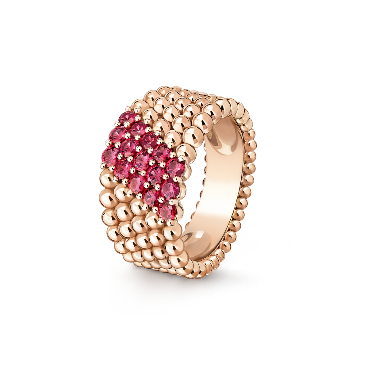 [Twinkle ]  PERLEE DIAMOND RING ,5-ROW DIAMOND-SET DESIGN