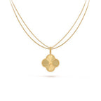 ¡®Twinkle jewelry¡¯CLOVER 25MM PEDANT NECKLACE GOLD