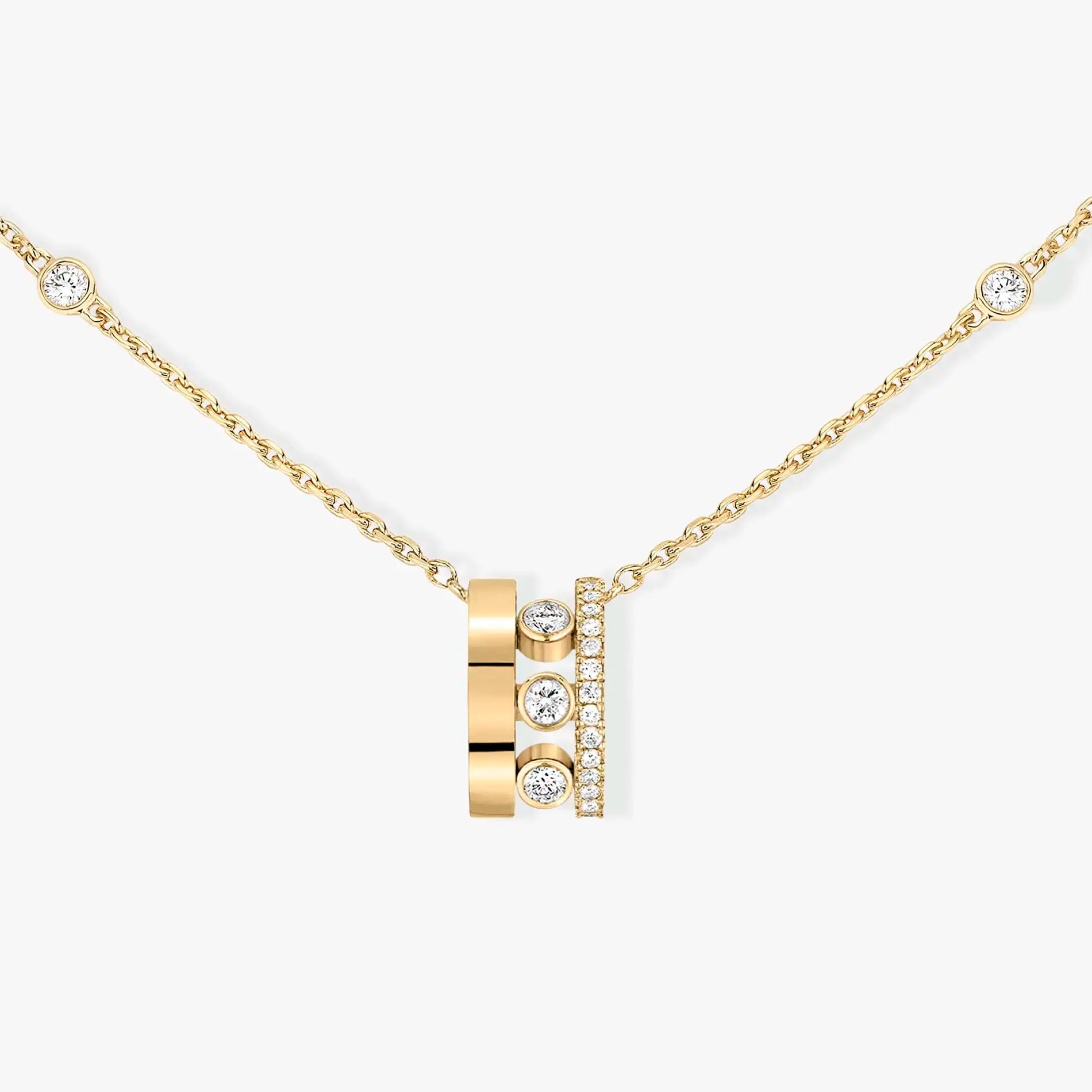 [Twinkle ]CHAIN MOVE ROMANE PEDAND NECKLACE