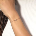 [Twinkle ]Move Uno Diamond Bracelet