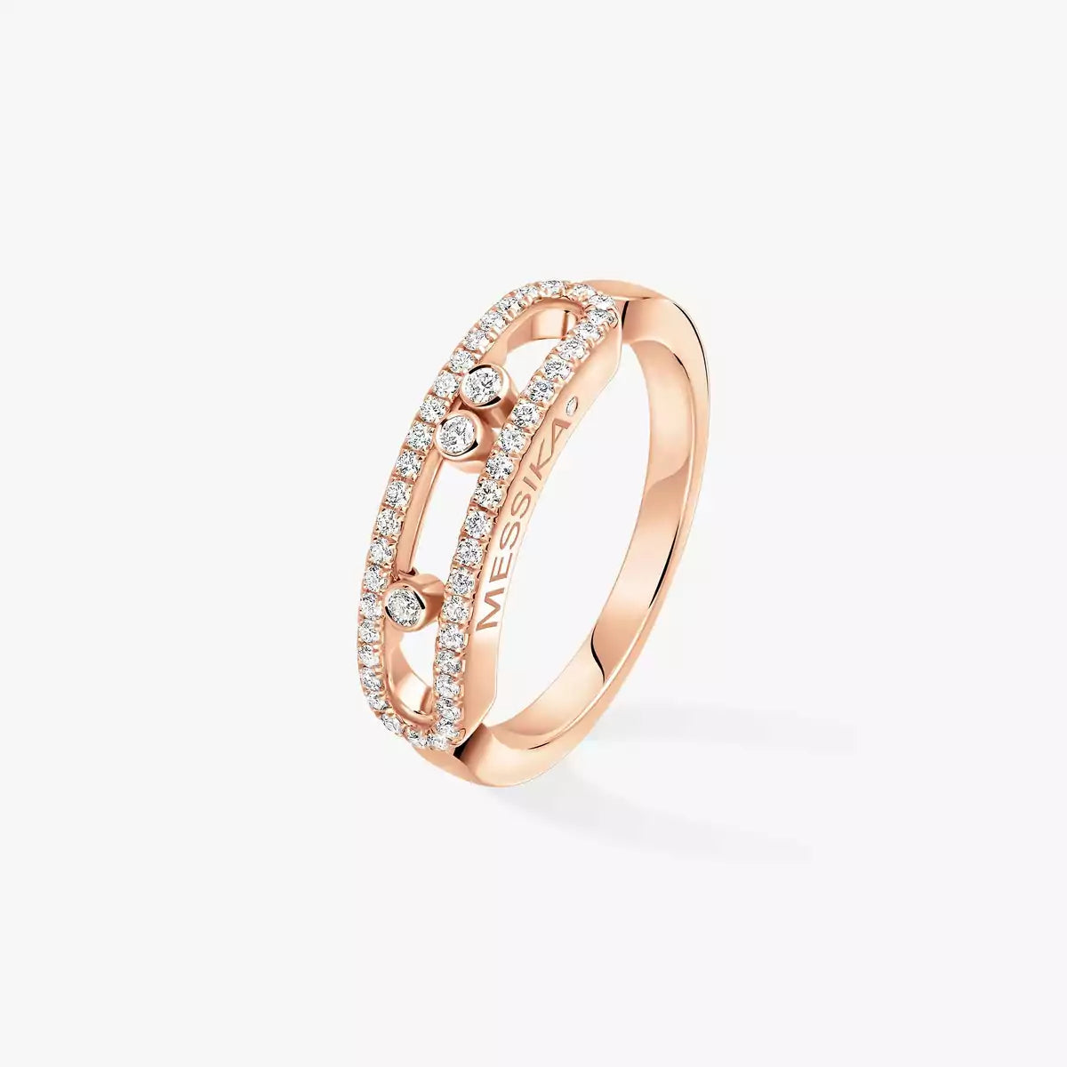 [Twinkle ] Baby Move Gold Diamond Pave_ Ring