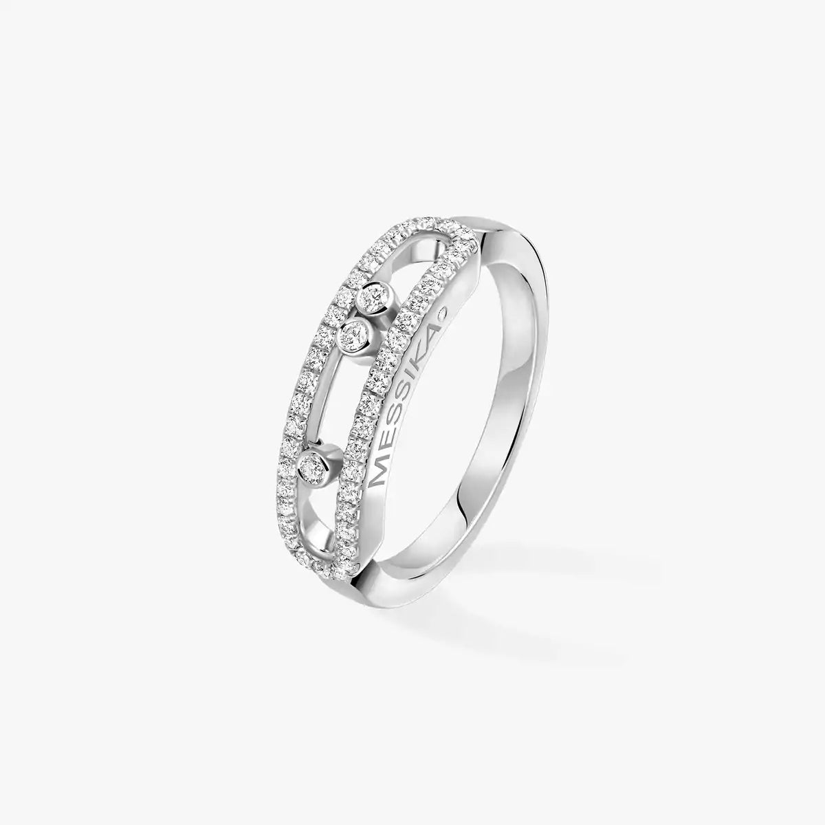 [Twinkle ] Baby Move Gold Diamond Pave_ Ring