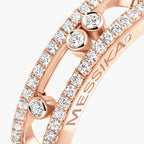 [Twinkle ] Baby Move Gold Diamond Pave_ Ring