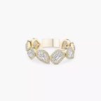 [Twinkle ]Diamond Wedding Ring My Twin