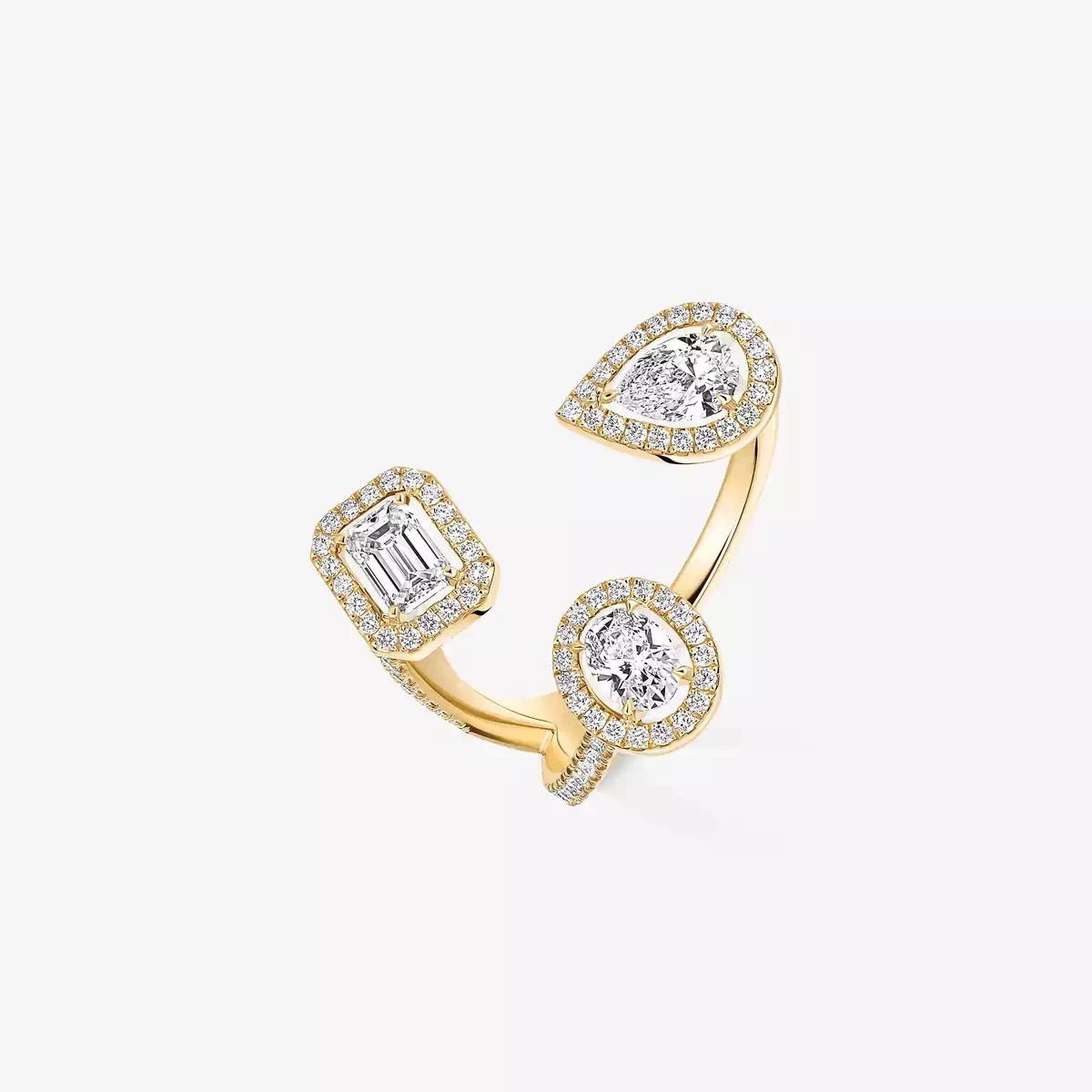 [[Twinkle ] Diamond Ring 0,25ct My Twin Trilogy