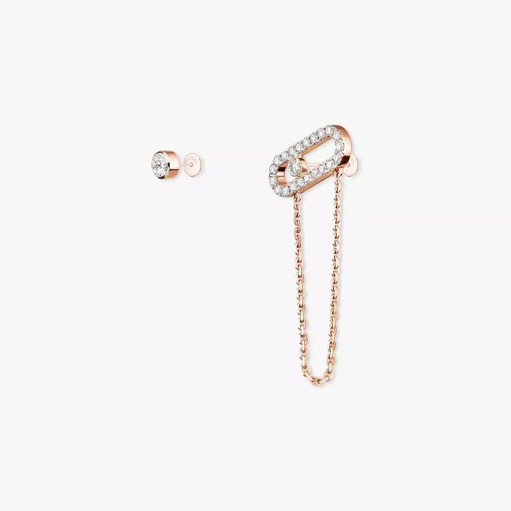 [Twinkle ]Move Uno Diamond Earrings