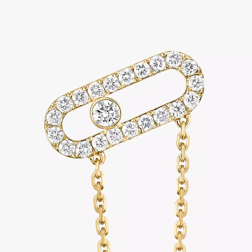 [Twinkle ]Move Uno Diamond Earrings