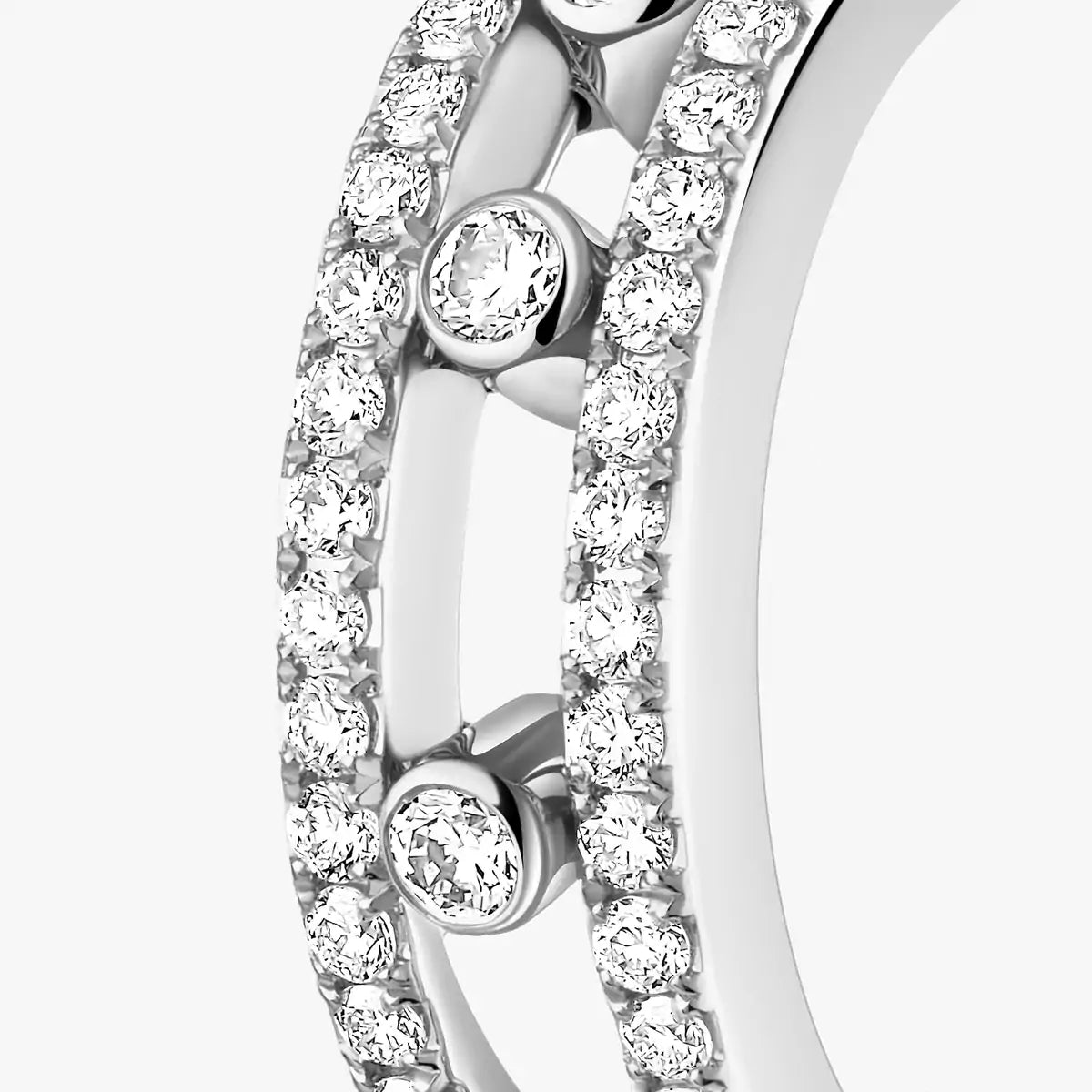 [Twinkle ]Diamond Pave_ Hoop Earrings Move