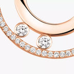 [Twinkle ]Move Romane Small Diamond Hoop Earrings
