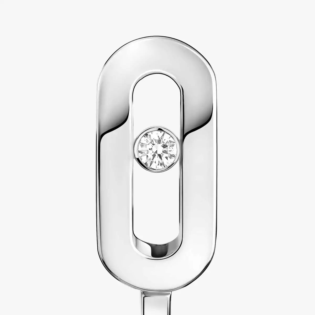 [Twinkle ]Diamond Mini Hoop Earrings Move Classique