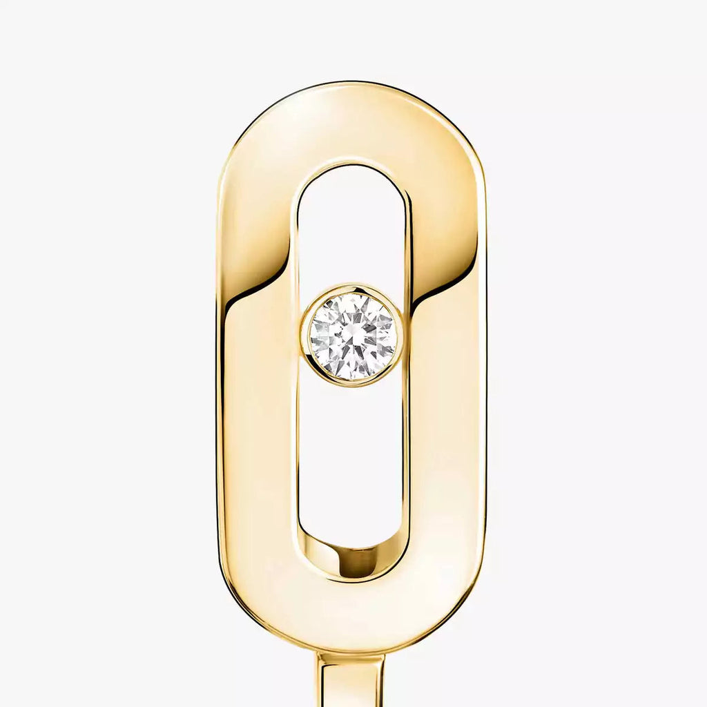 [Twinkle ]Diamond Mini Hoop Earrings Move Classique