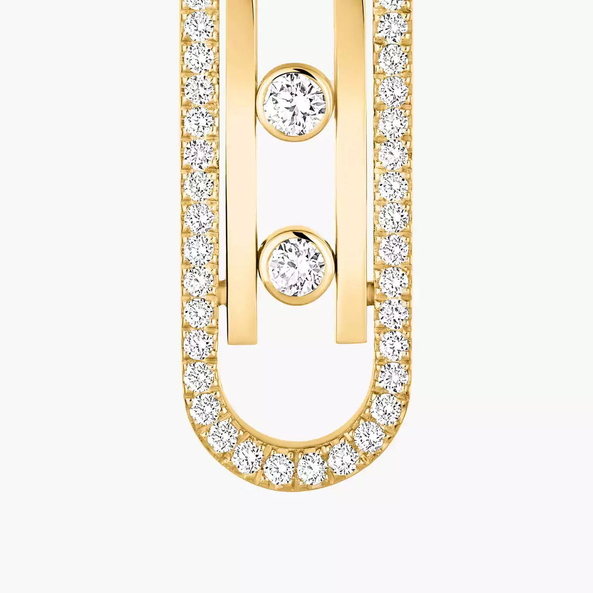 [Twinkle ]Diamond Pendant Earrings Move 10Th