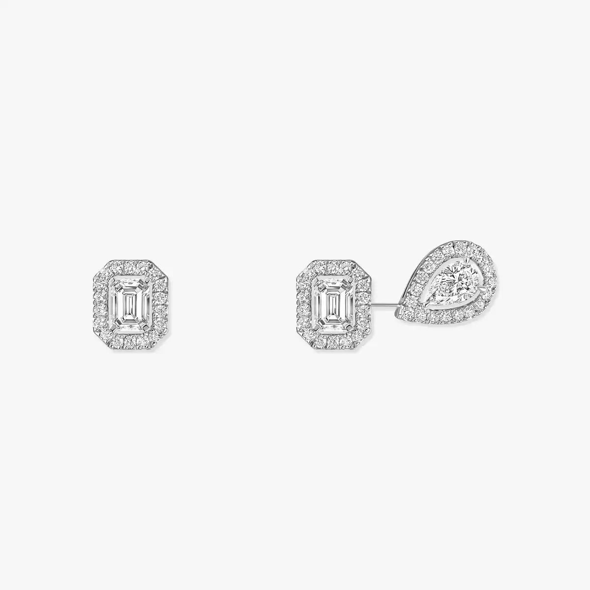 [Twinkle ]Diamond Earrings 0,10ct My Twin 1+2