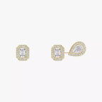 [Twinkle ]Diamond Earrings 0,10ct My Twin 1+2