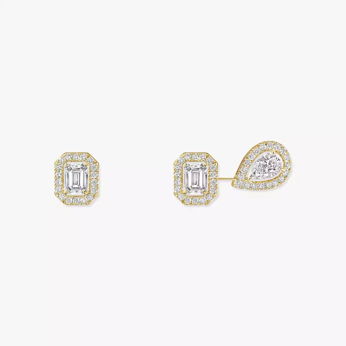 [Twinkle ]Diamond Earrings 0,10ct My Twin 1+2