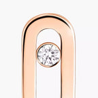 [Twinkle ]Move Uno Diamond Stud Earrings