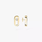 [Twinkle ]Move Uno Diamond Stud Earrings
