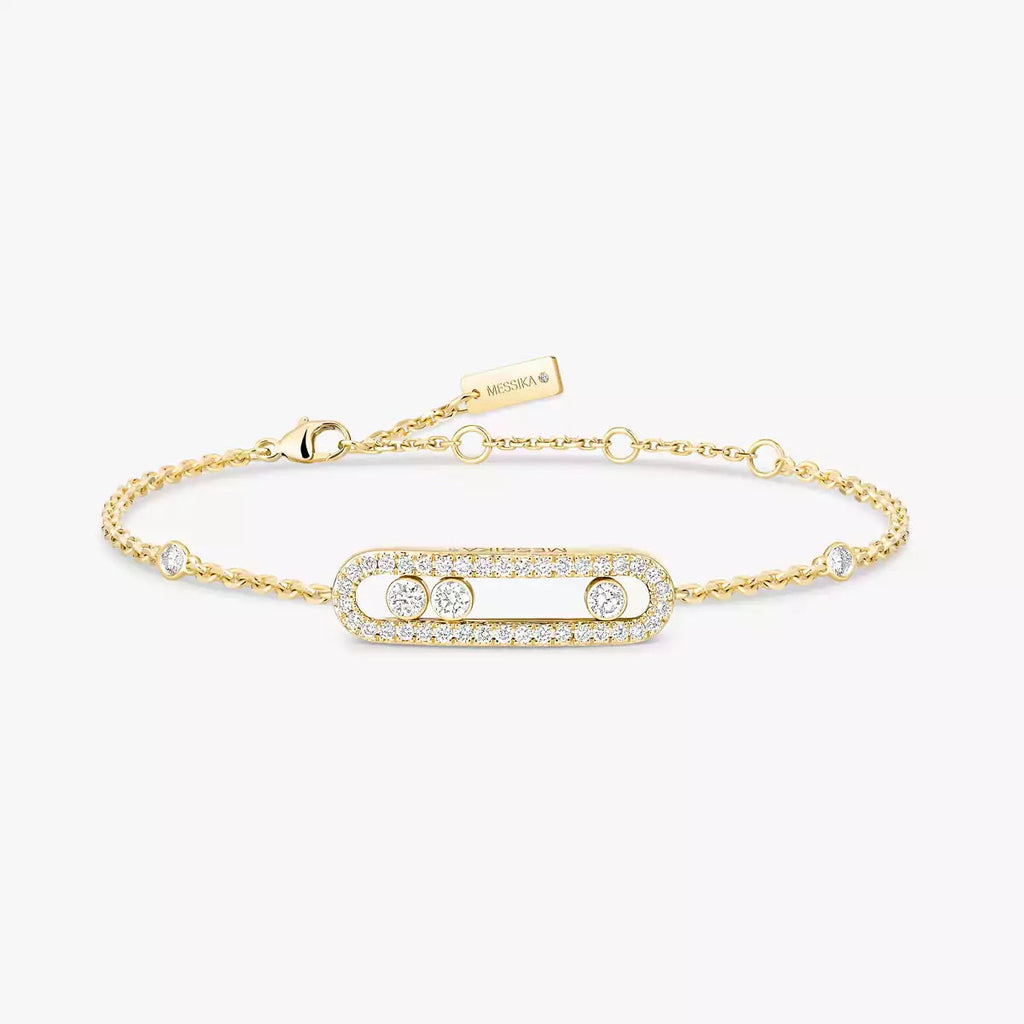 [Twinkle ]Pavé Baby Move Diamond Bracelet